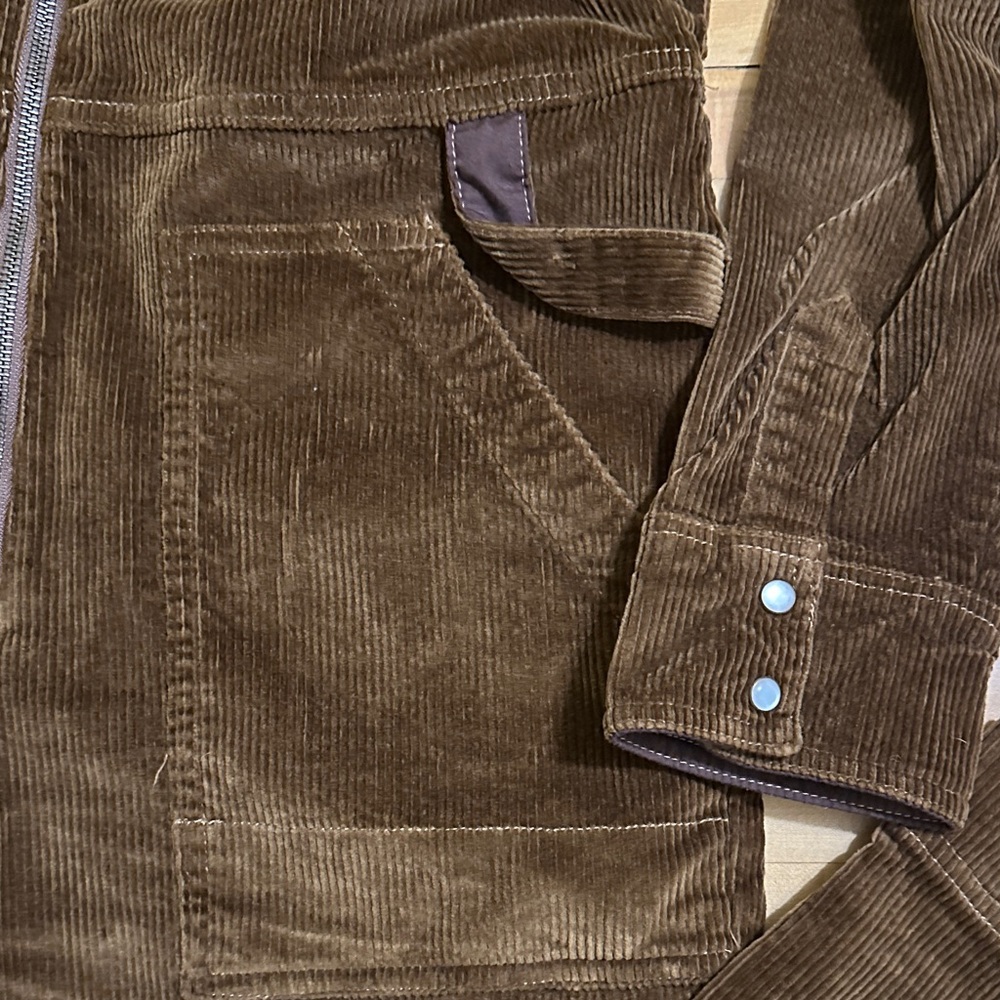 Stoic Brown Corduroy Jumpsuit | S - Picture 4 of 7